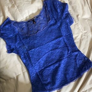 Victoria secret periwinkle lace top